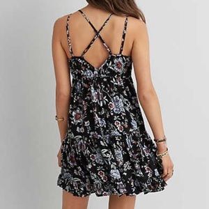 Flowy ruffle dress